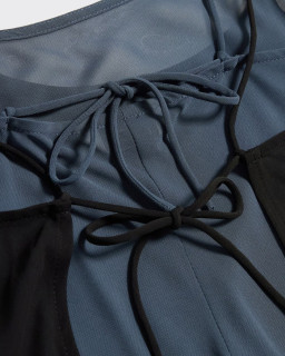 Elegant Forest Green Evening Dress with Belt