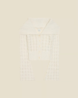 Long Oversized Chunky Wool Cardigan