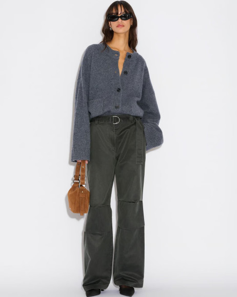 Long Wool Knitted Sweater