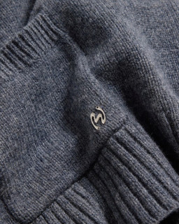 Long Wool Knitted Sweater