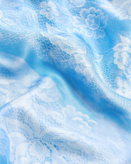 Long Sleeved Blue Maxi Dress