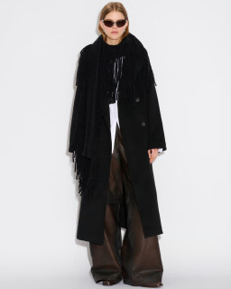 Classic Black Trench Coat