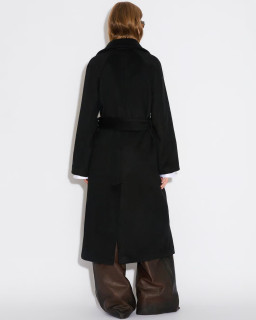 Classic Black Trench Coat