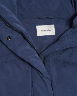 Oversized Blue Puffer Jacket