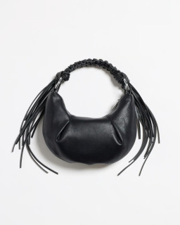Leather Bag with Tassels