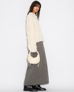 Leather Bag with Tassels
