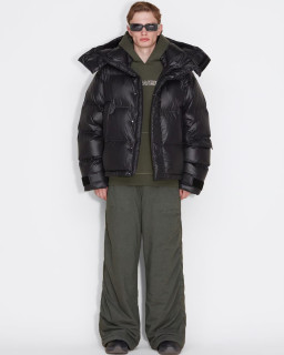 Short Black Puffer Jacket