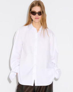 Oversized Loose Fit Cotton Shirt